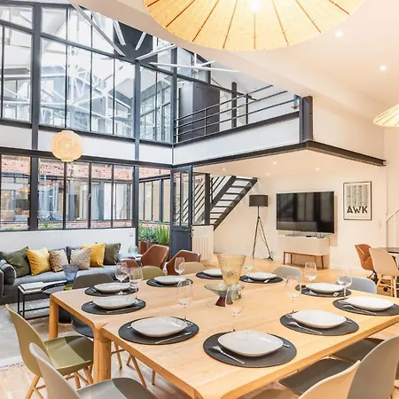 Fantastic Architect Loft For 10 Guests Near Metro Apartment Paris Exterior photo